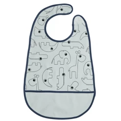 Done By Deer Bib W/Velcro Contour Feeding