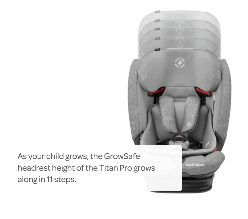 Car Seats Maxi Cosi Titan Pro (9-36KG) 5 Car Seats Maxi Cosi Titan Pro (9-36KG)