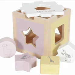 Little Dutch LD Wooden Shape Sorter Zoo Toys