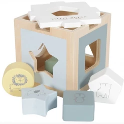 Little Dutch LD Wooden Shape Sorter Zoo Toys