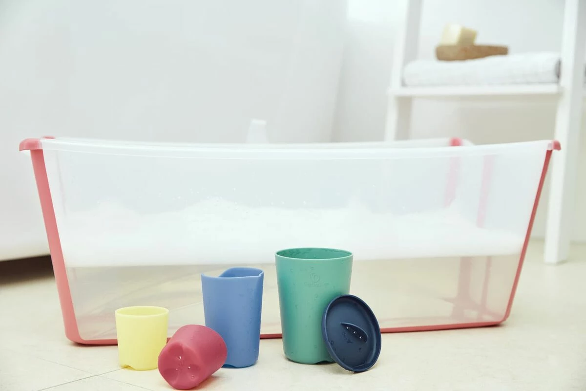 Bath & Changing Stokke Flexi Bath Toy Cups 6 Bath & Changing Stokke Flexi Bath Toy Cups