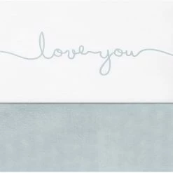 Jollein Flat Sheet 'Love You