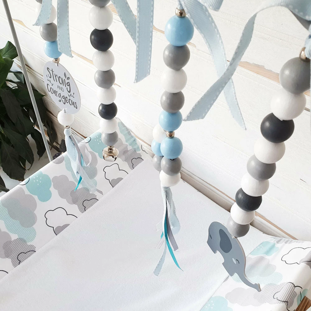 Ruby Melon Towelling Cover Bath & Changing