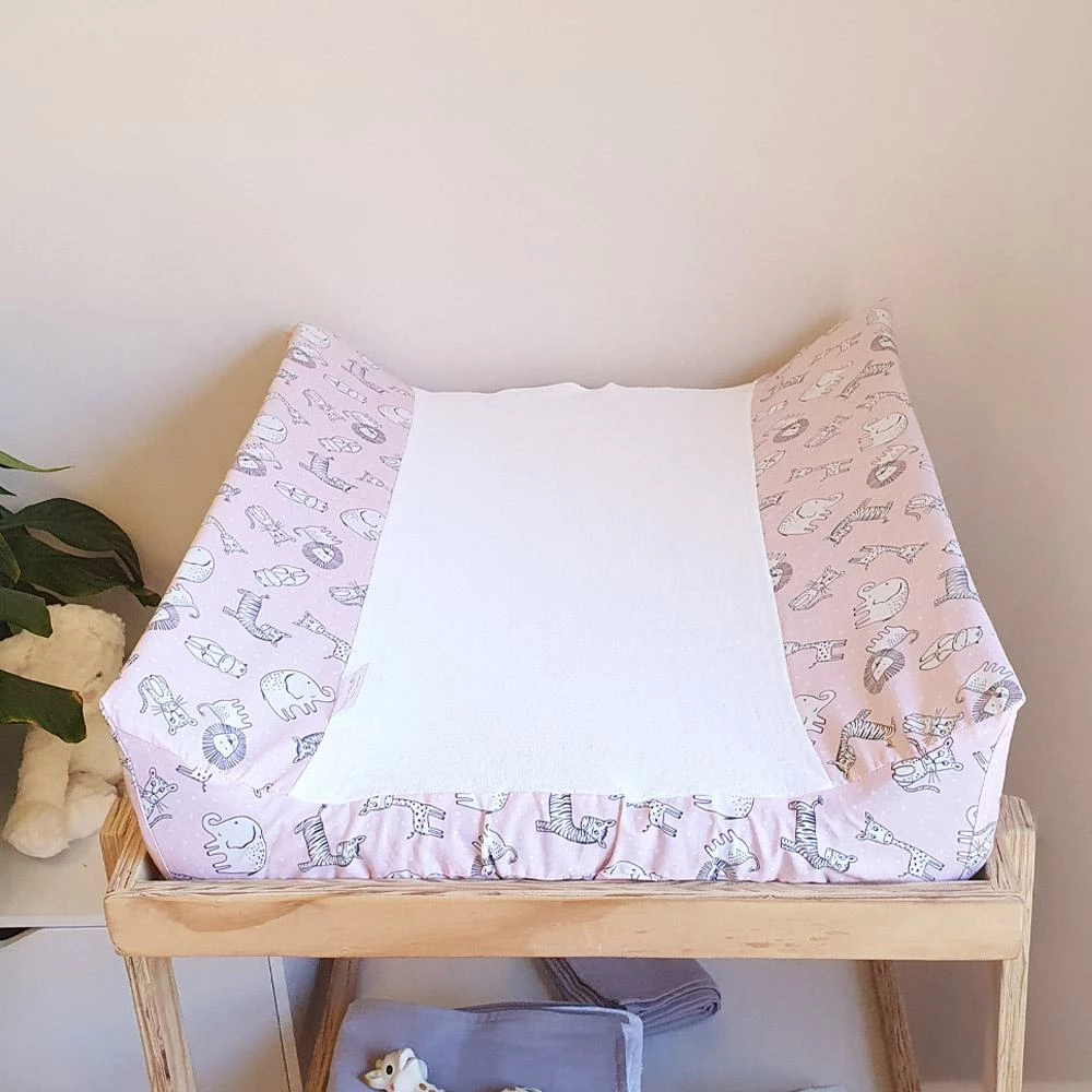 Ruby Melon Towelling Cover Bath & Changing