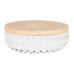 Handed By Wonder Basket Plus Bamboo Lid Small