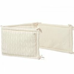 Linen Jollein Cot Bumper River Knit 35 X 180cm