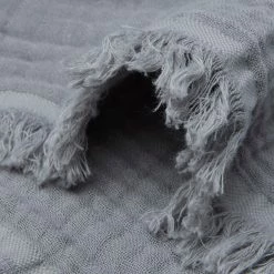 Jollein Blanket Muslin Fringe 120 X 120 Cm 29 Jollein Blanket Muslin Fringe 120 X 120 Cm