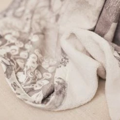 Jollein Jersey Blanket 100x150cm Forest Animals Linen