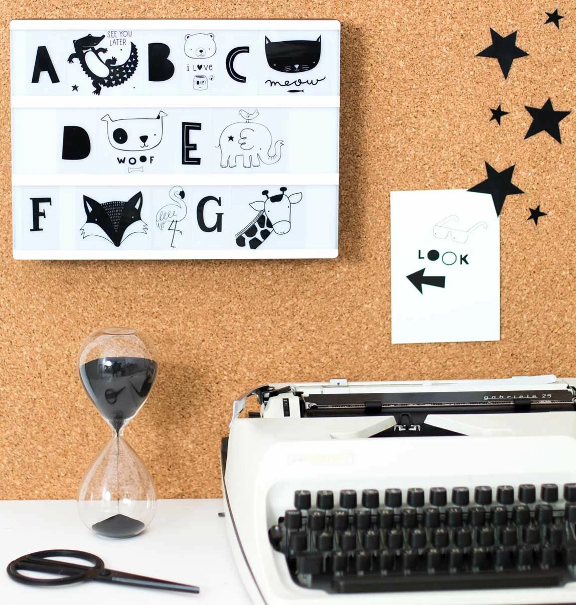 A Little Lovely Company Light Box Letter Pack & Symbols Décor 9 A Little Lovely Company Light Box Letter Pack & Symbols Décor