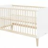 Bopita Indy Cotbed 140x70cm White/ Natural