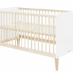 Bopita Indy Cotbed 140x70cm White/ Natural