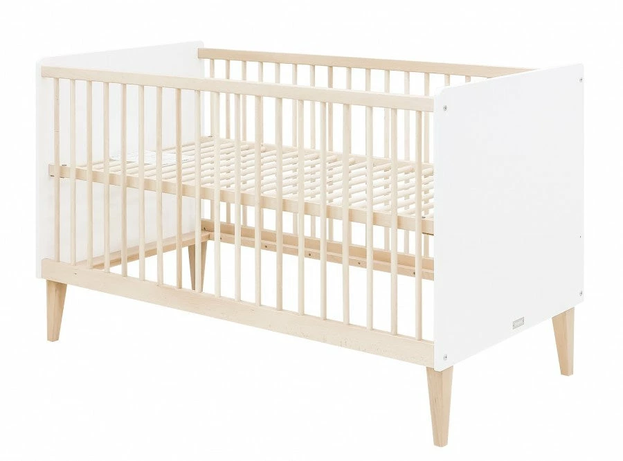 Bopita Indy Cotbed 140x70cm White/ Natural 3 Bopita Indy Cotbed 140x70cm White/ Natural