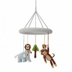 Sindibaba Toy Mobile Cot Crochet Décor