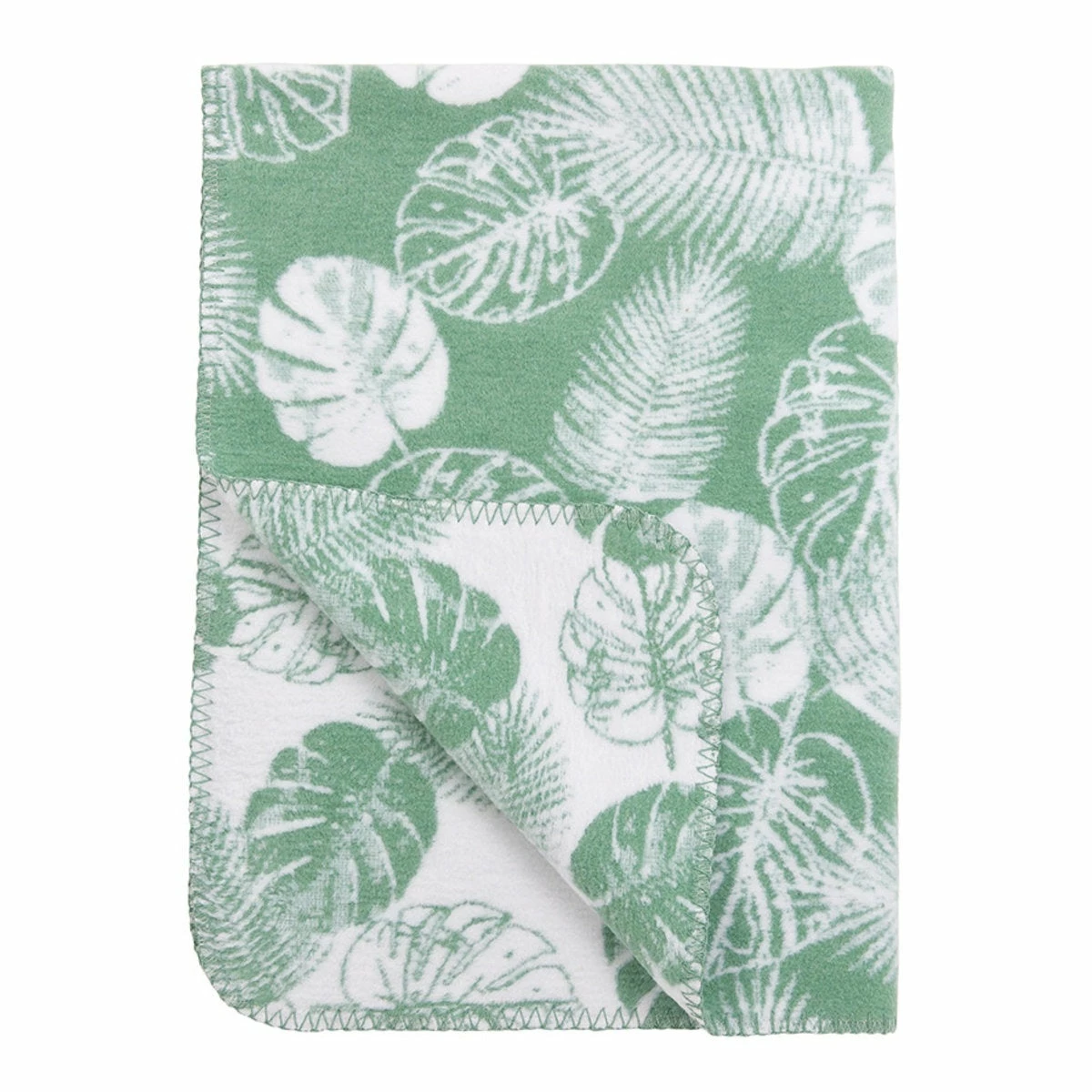 Meyco Linen Blanket Tropical Leaves 3 Meyco Linen Blanket Tropical Leaves