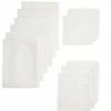 Meyco Organic Hydrophilic Starter Set 12- Pack Bibs & Burp Cloths