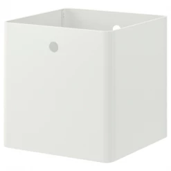 Ikea Baby Furniture Kuggis, Storage Box, White30x30x30 Cm