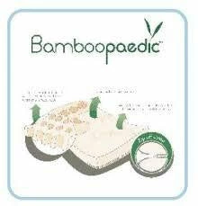Snuggletime Bamboopaedic Mattress 66x93- Camp Cot Standard