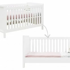 Baby Furniture Bopita Corsica Cotbed 70x140 White