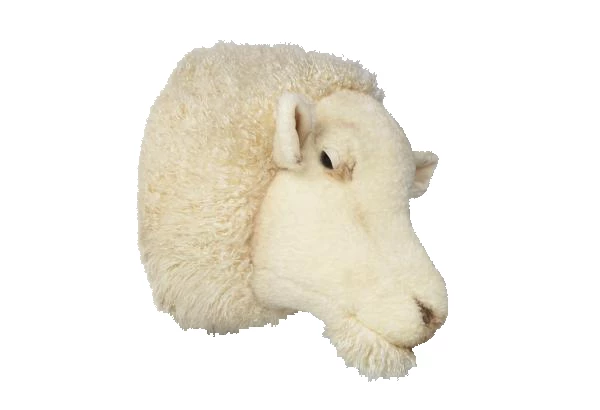 Wild & Soft Wall Trophy Sheep Décor 3 Wild & Soft Wall Trophy Sheep Décor