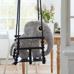 Done By Deer Wooden Swing Black