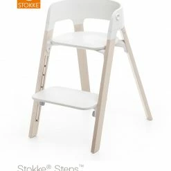 Stokke Steps Chair White Seat Highchairs