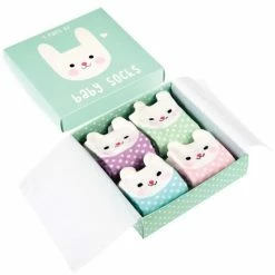 Rex International Baby Socks 4 Pairs Linen