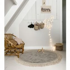 Tapis Petit Rug Lily Grey 110 X 110 Cm