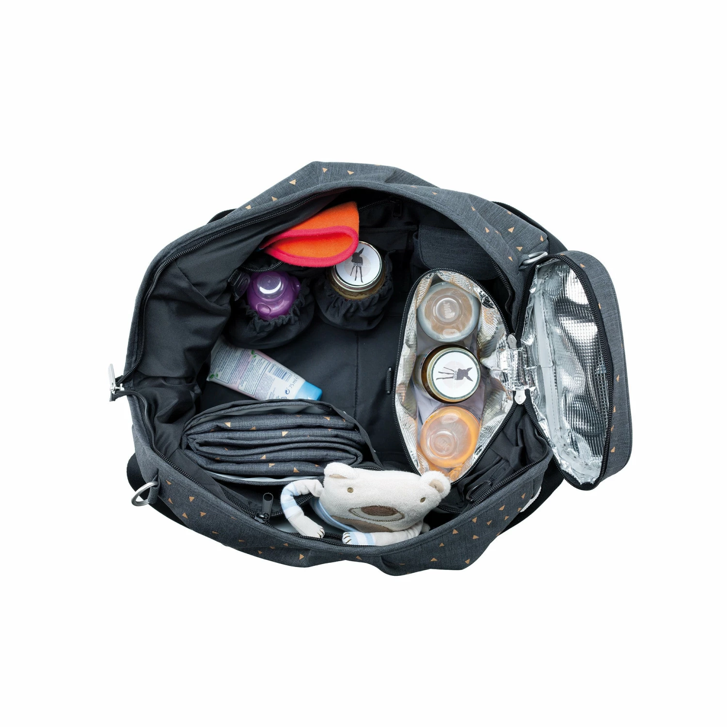 Lässig Bath & Changing Lassig Casual Twin Baby Bag Triangle 4 Lässig Bath & Changing Lassig Casual Twin Baby Bag Triangle