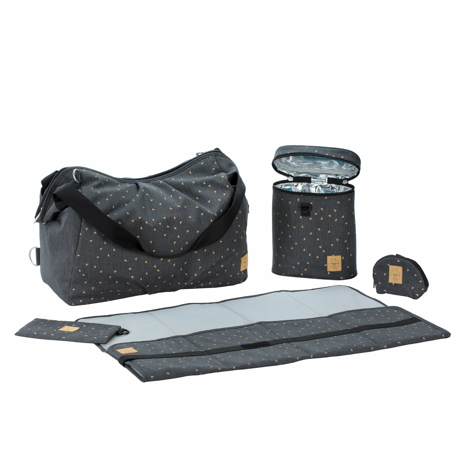 Lässig Bath & Changing Lassig Casual Twin Baby Bag Triangle 5 Lässig Bath & Changing Lassig Casual Twin Baby Bag Triangle