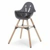 Childhome Evolu Naturel / Anthra High Chair Baby Furniture 1 Childhome Evolu Naturel / Anthra High Chair Baby Furniture