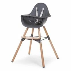 Childhome Evolu Naturel / Anthra High Chair Baby Furniture