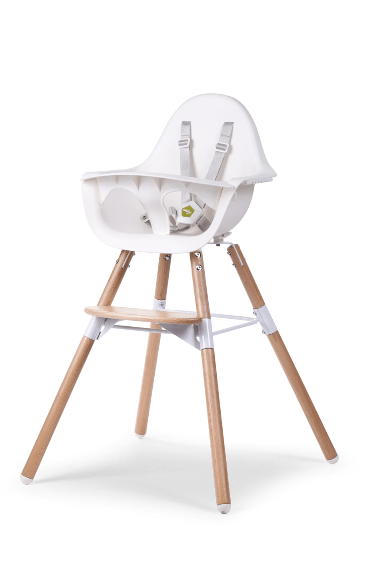 Baby Furniture Childhome Evolu Anthra-White High Chair 3 Baby Furniture Childhome Evolu Anthra-White High Chair