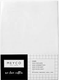 Meyco White Fitted Sheet 2 Pack 120 X 60 Cm Linen 3 Meyco White Fitted Sheet 2 Pack 120 X 60 Cm Linen
