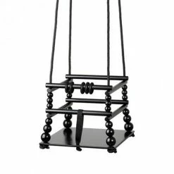 Done By Deer Wooden Swing Black