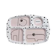 Done By Deer Compartment Plate