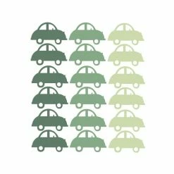 LM Baby Art Décor Wall Stickers Cars