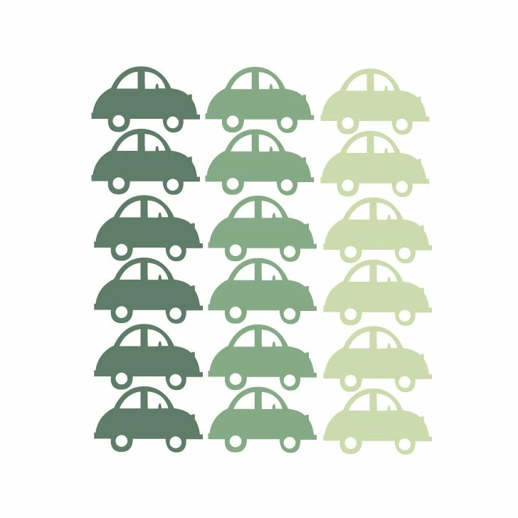 LM Baby Art Décor Wall Stickers Cars 4 LM Baby Art Décor Wall Stickers Cars