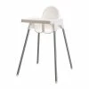 Ikea Antilop High Chair White With Tray Highchairs