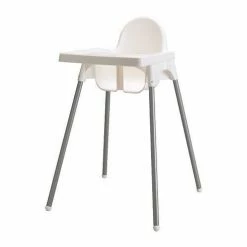 Ikea Antilop High Chair White With Tray Highchairs