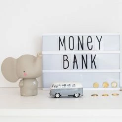 A Little Lovely Company Décor Money Box Elephant
