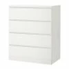 Ikea Malm Dresser 4 Drawers