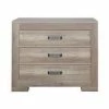 Kidsmill Lodge Grey Oak Dresser 3 Drawers