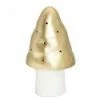 Heico Light Toadstool Small Gold Décor