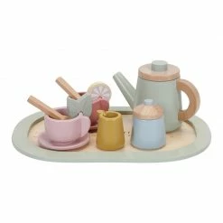 Little Dutch Toys LD Wooden Tea Set Multi Colour