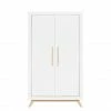 Bopita Fenna 2 Doors Wardrobe White/Natural 1 Bopita Fenna 2 Doors Wardrobe White/Natural