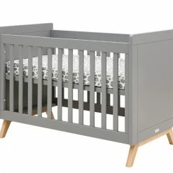 Bopita Fenna Cot 60 X 120 Grey/ Natural Baby Furniture