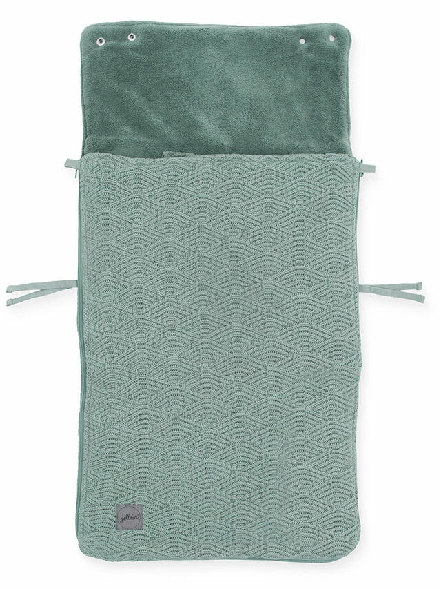 Jollein Footmuff River Knit 4 Jollein Footmuff River Knit