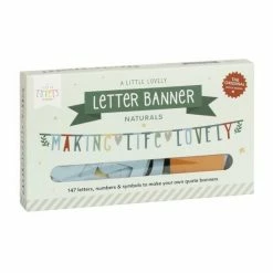 A Little Lovely Company Little Lovely Company Letter Banner Décor