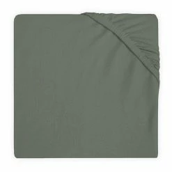 Jollein Linen Fitted Sheet Jersey Colors