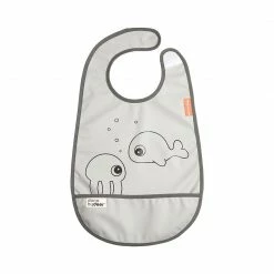 Done By Deer Feeding Bib Velcro Sea Friends